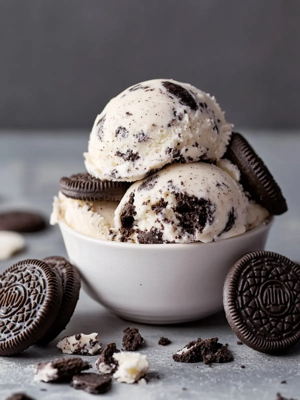 Oreo-Eis selber machen