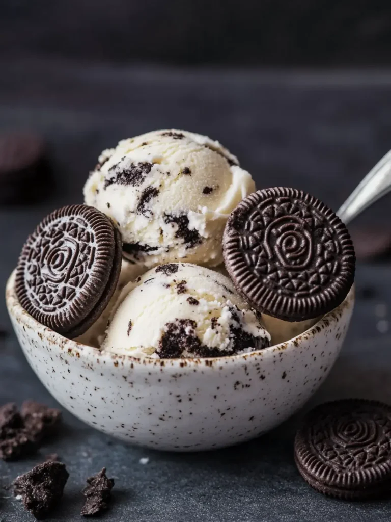 Oreo-Eis selber machen