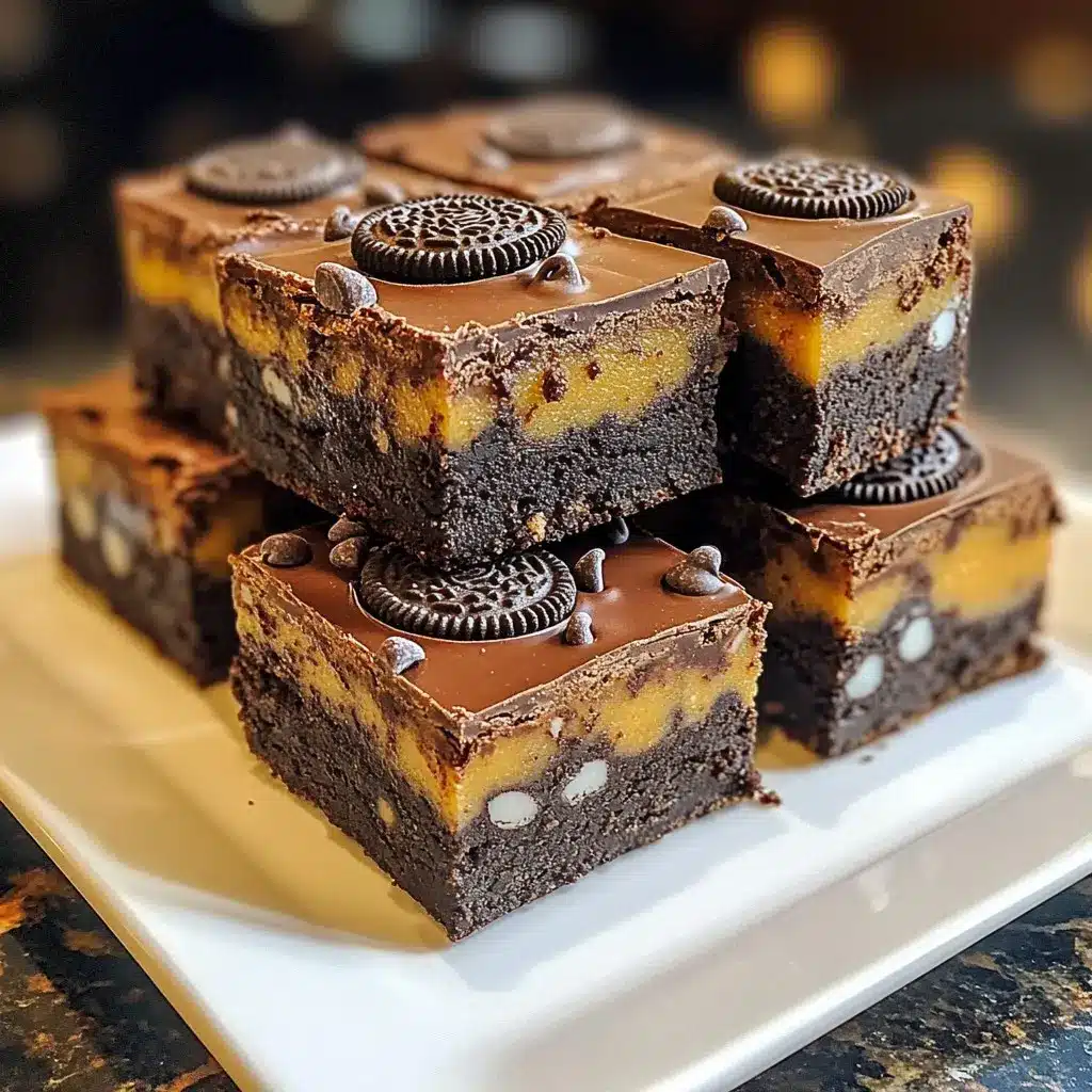 Oreo Stuffed Brookies Rezept