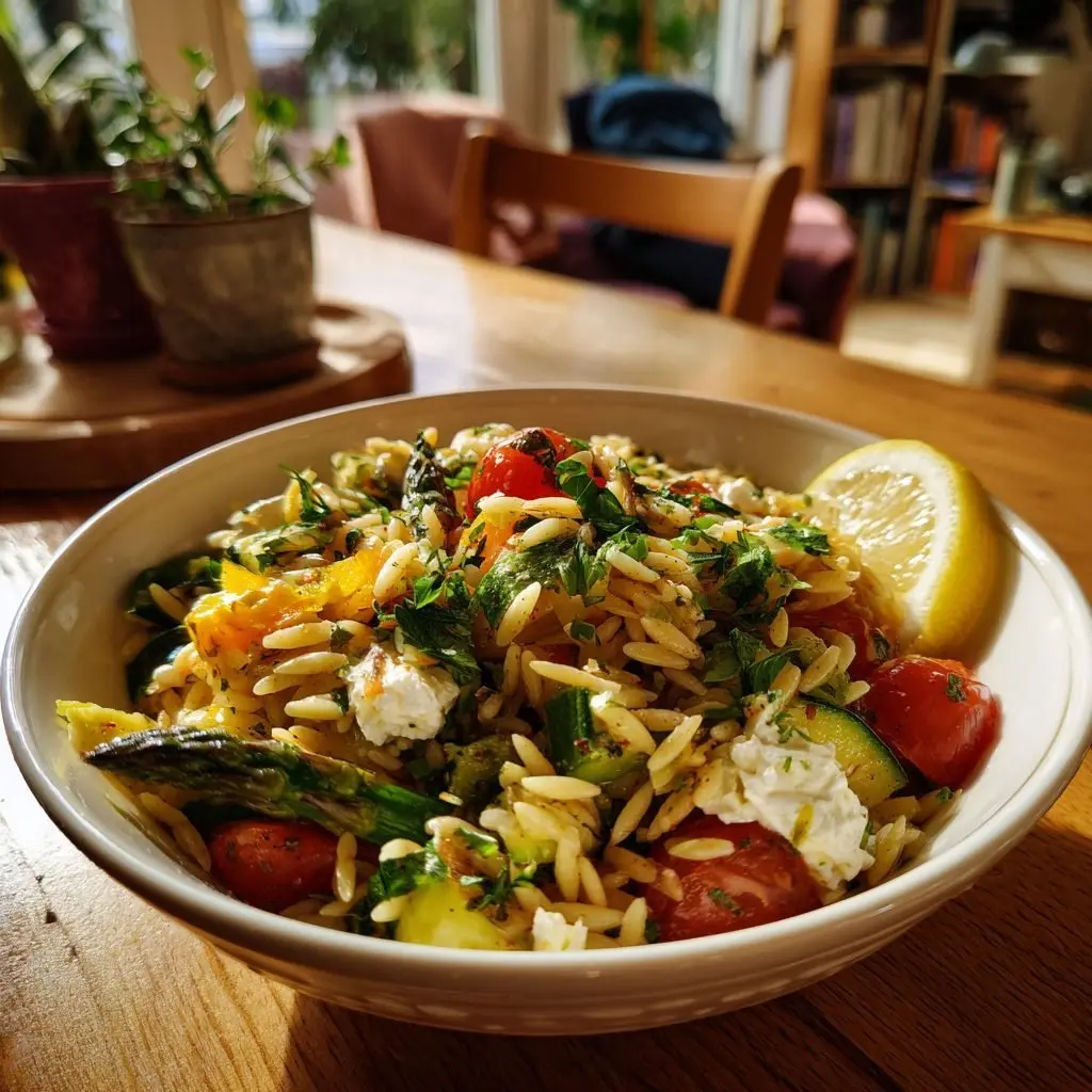 Orzo Salat Fryhlingsgemyse