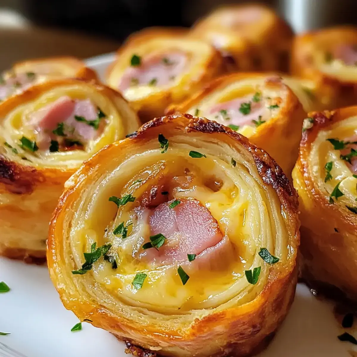 Osterham und Cheddar Wickel