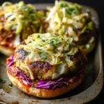 Oven-Baked Cabbage Burgers