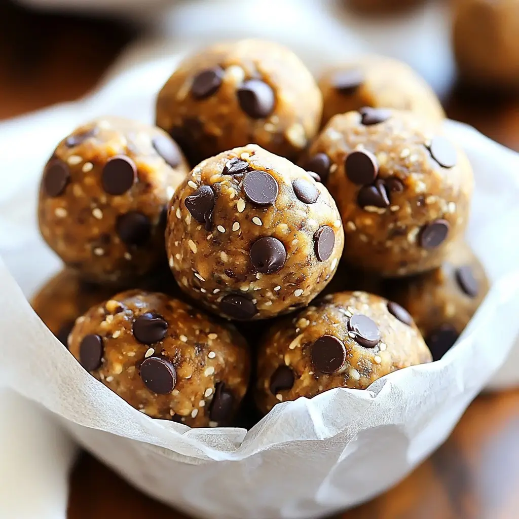 Peanut Butter Chocolate Energy Balls