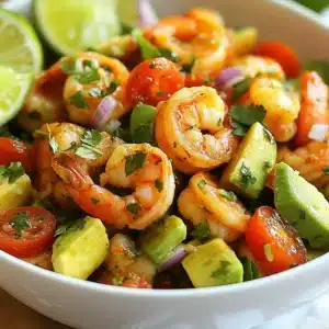 Würziger Garnelen-Avocado-Salat – Lecker und Frisch Genießen