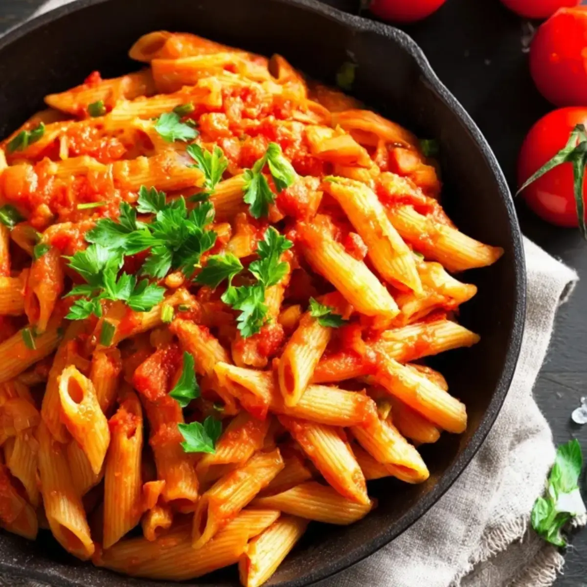 Penne all'arrabbiata
