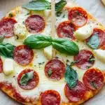 Pepperoni-Rosen-Spieße