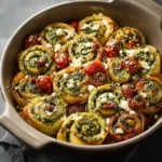 Pesto Tomaten Feta Schnecken Rezept