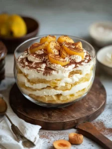 Pfirsich Tiramisu: Der erfrischende Sommertraum