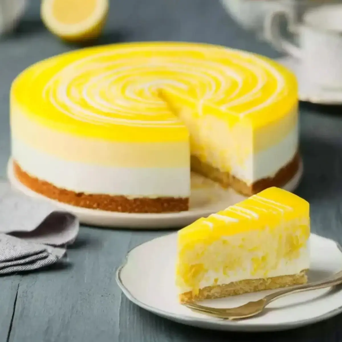 Philadelphia Zitronen Torte