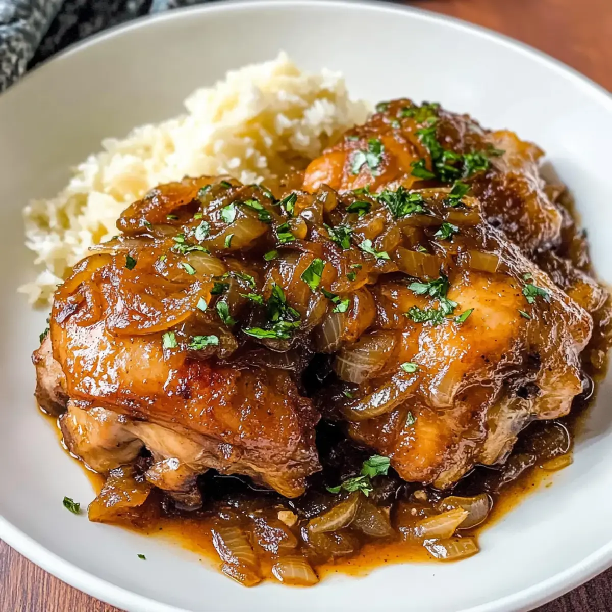 Poulet Yassa Rezept