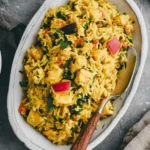 Reissalat mit Curry