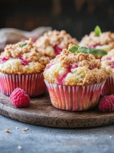 Rhabarber-Streusel-Muffins