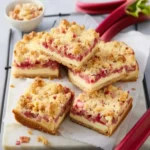 Rhabarberkuchen mit Quark