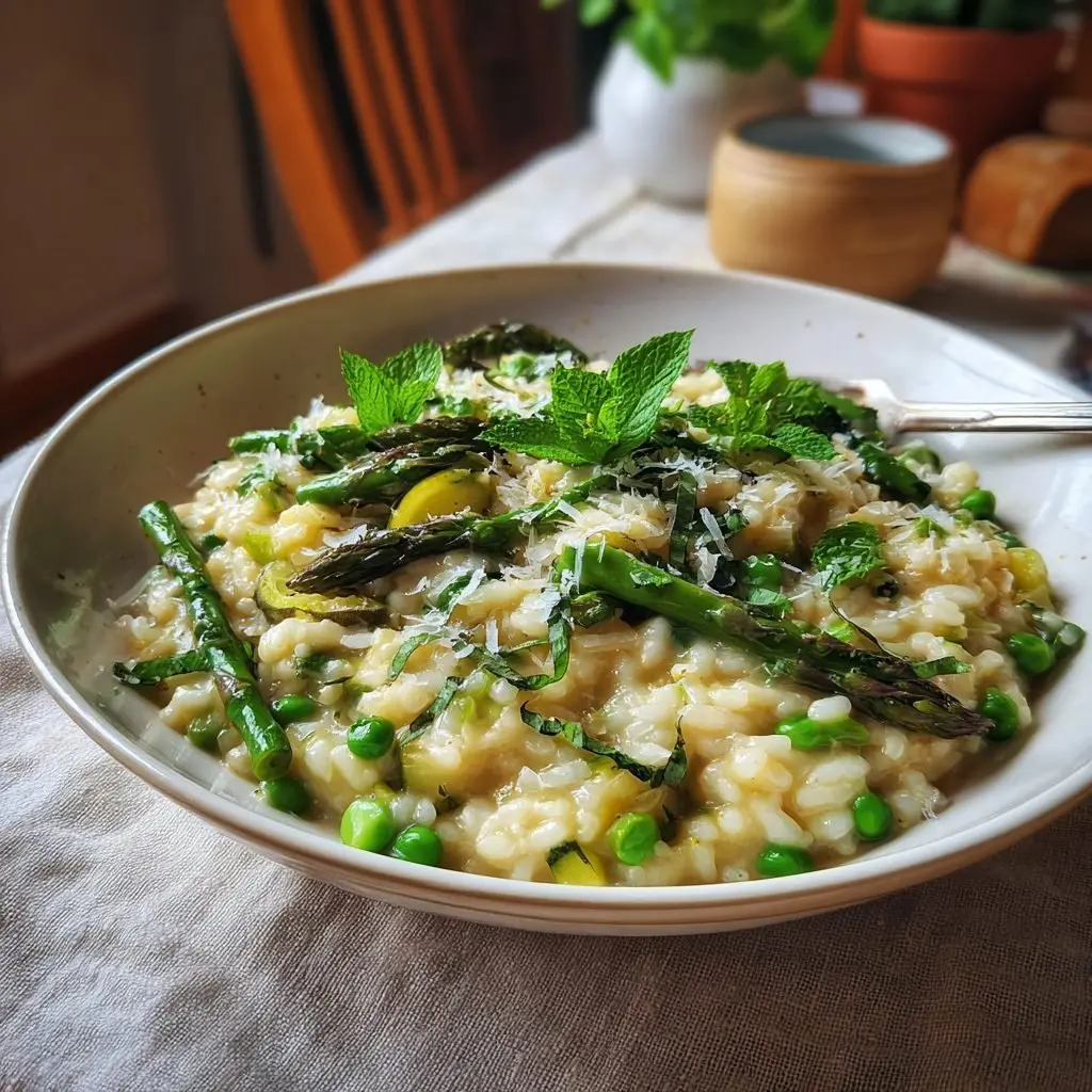 Risotto Primavera mit Gemüse