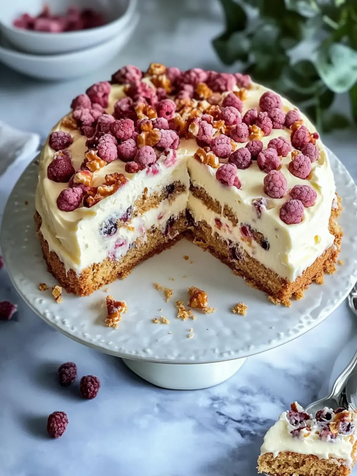 Rosinen-Möhrenkuchen Druckkochtopf