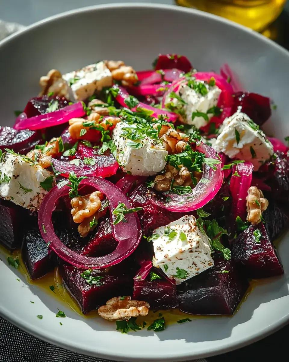 Rote Bete Feta Salat