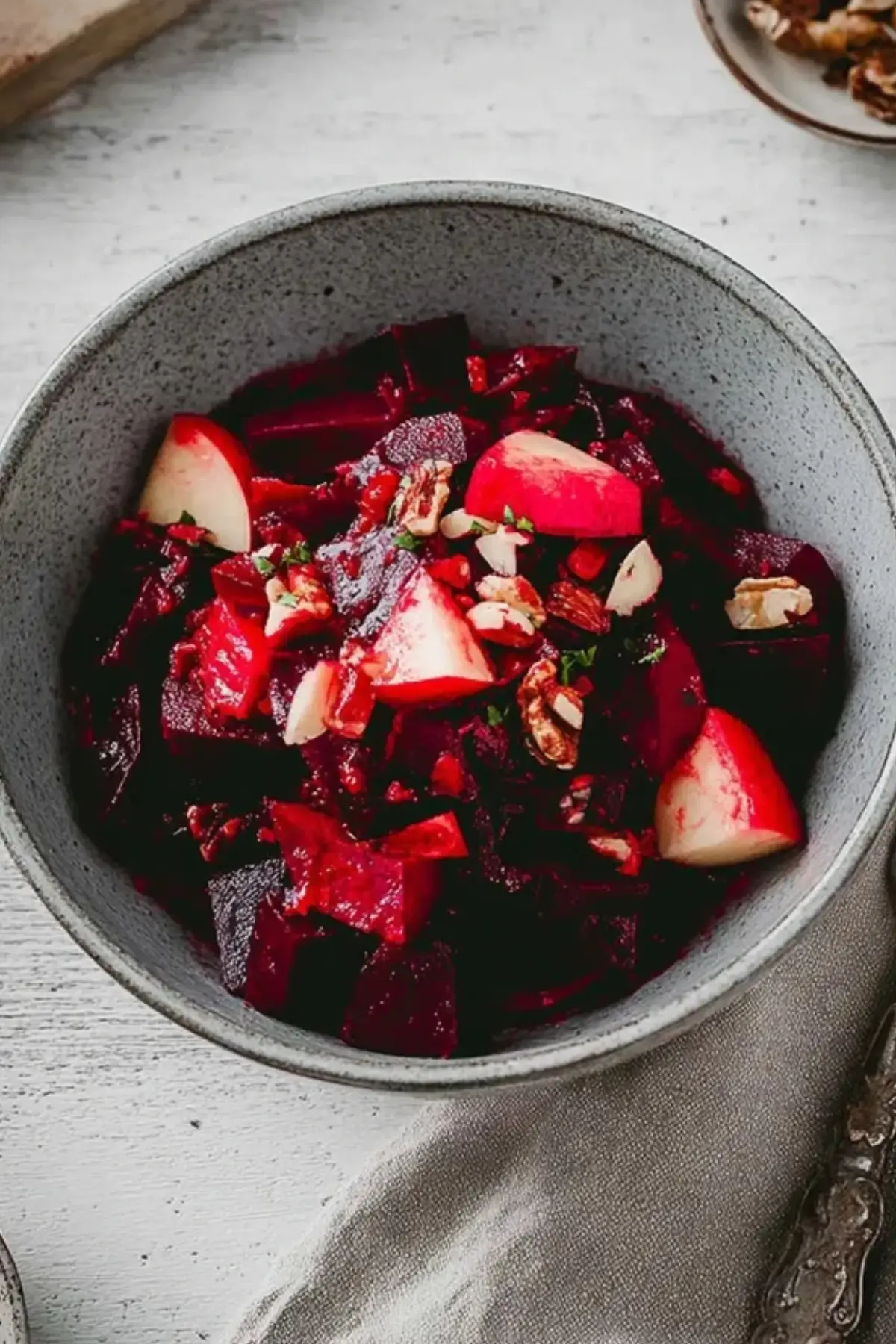 Rote Bete Salat mit Apfel