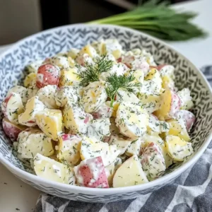 Klassischer Roter Kartoffelsalat mit cremigem Dressing