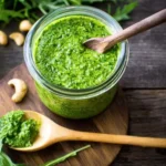 Rucola Pesto mit Cashewkernen