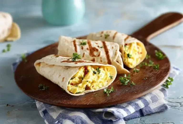 Rührei Wraps