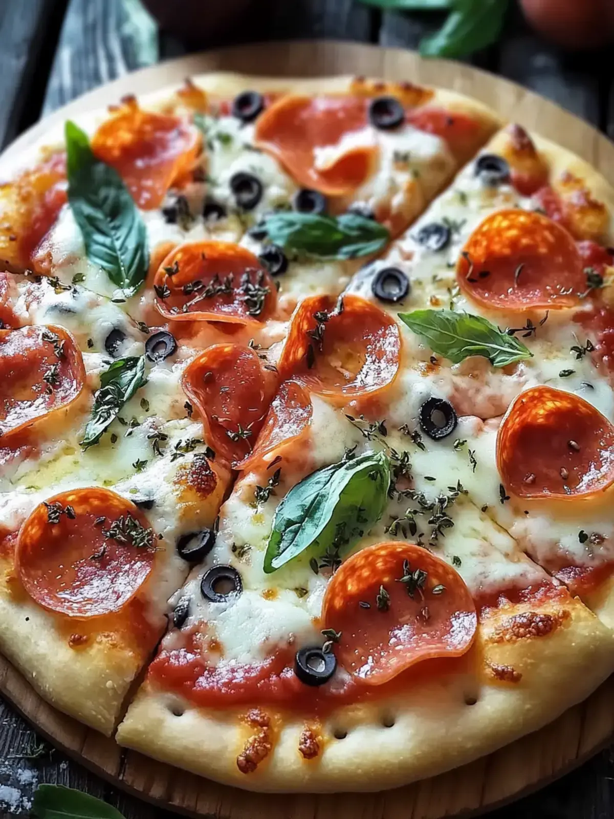 Räucher-Lachs-Pizza