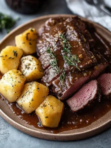Herzhafter Sauerbraten: Ein Klassiker der deutschen Küche