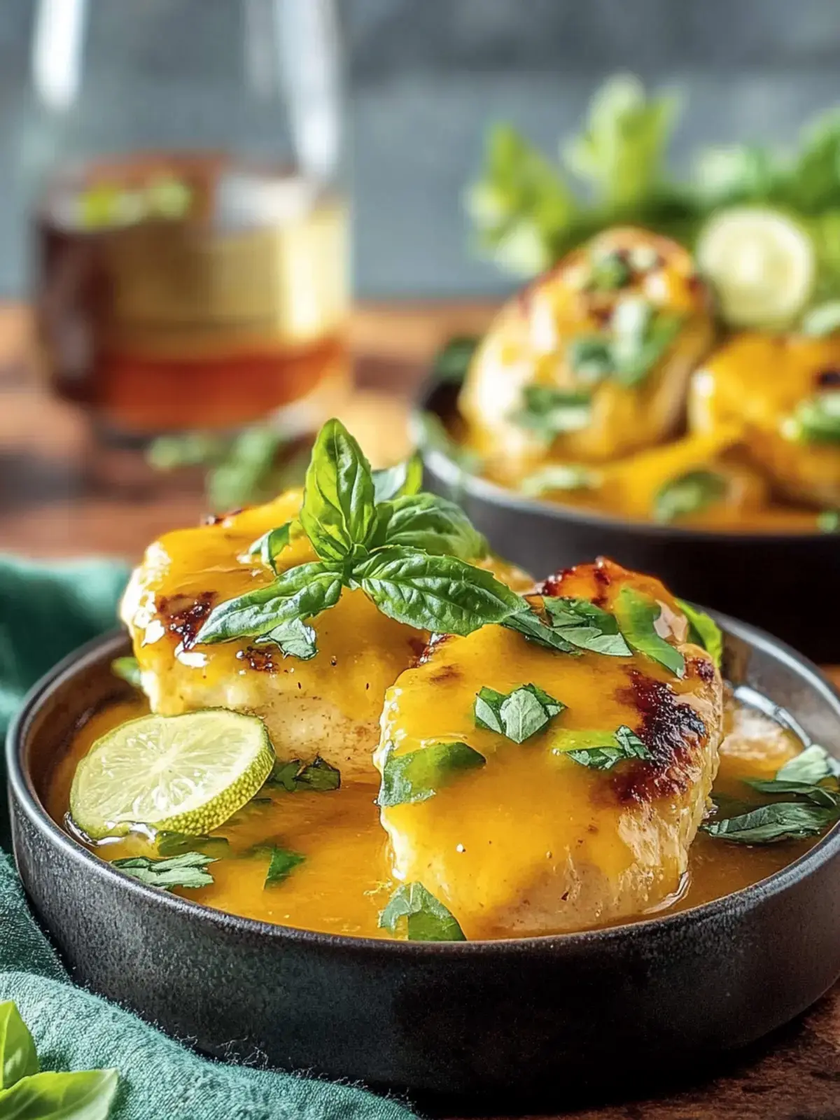 Scharfes Süßes Hühnchen Diablo