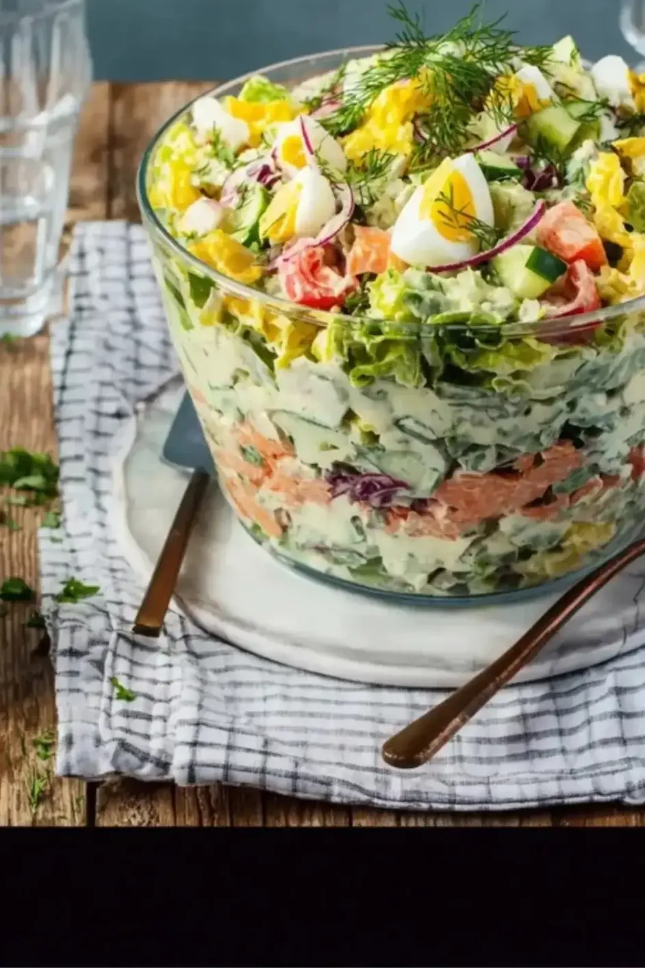 Schichtsalat Rezept