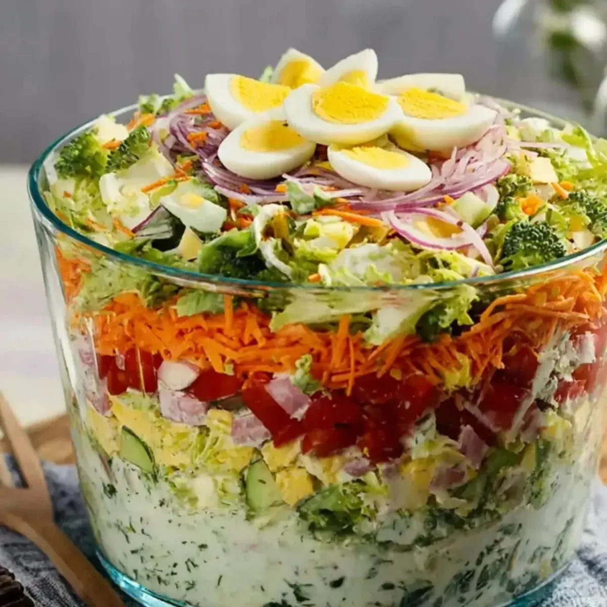 Schichtsalat Rezept