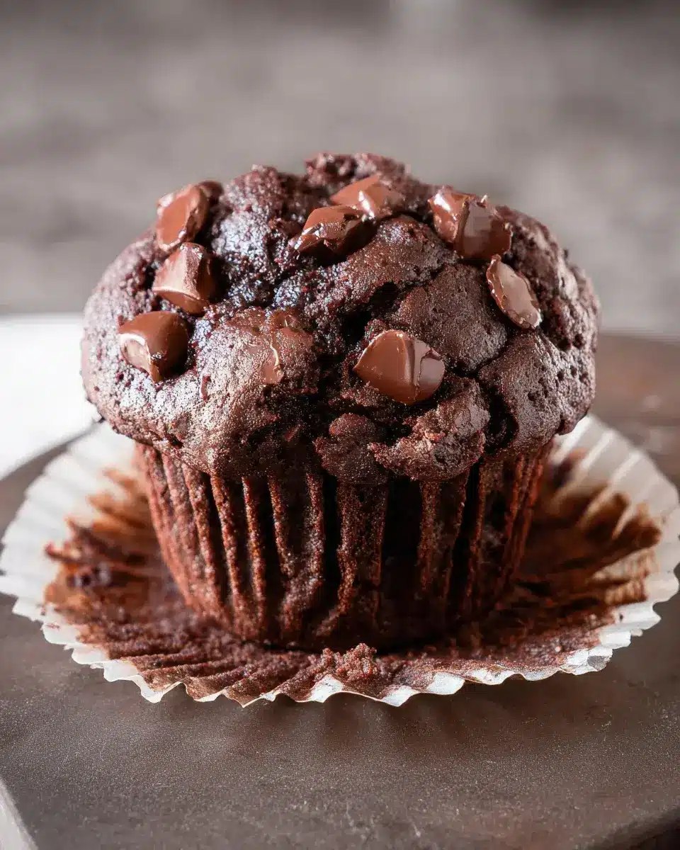 Schnelle Schokomuffins