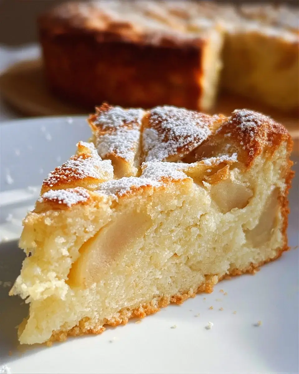 Schneller Apfelkuchen mit Rührteig