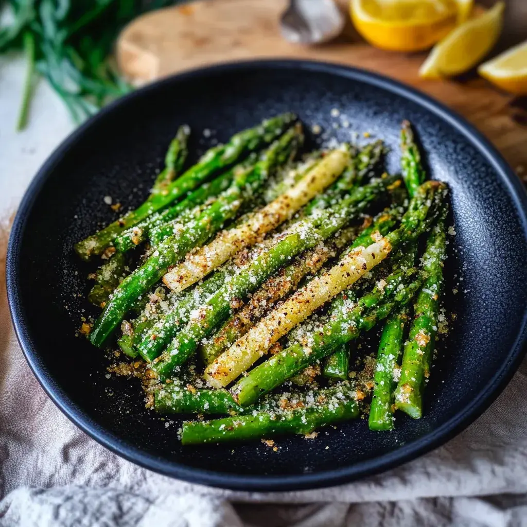 Schneller grüner Spargel Rezept