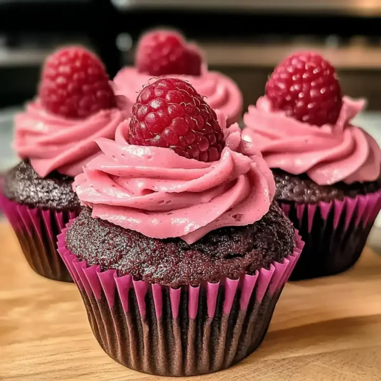 Schokoladen Himbeer Muffins