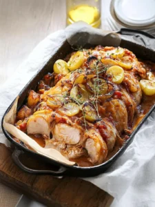Saftige Schweinekoteletts aus dem Ofen mit Zwiebelzauber