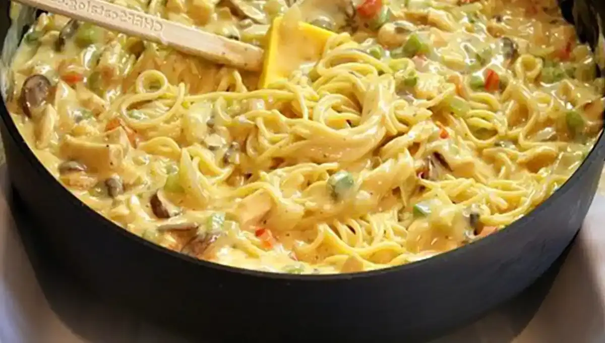 Spaghetti Kyse Sahnesoye Rezept