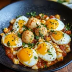 Spanische Bohnen und Eier Rezept