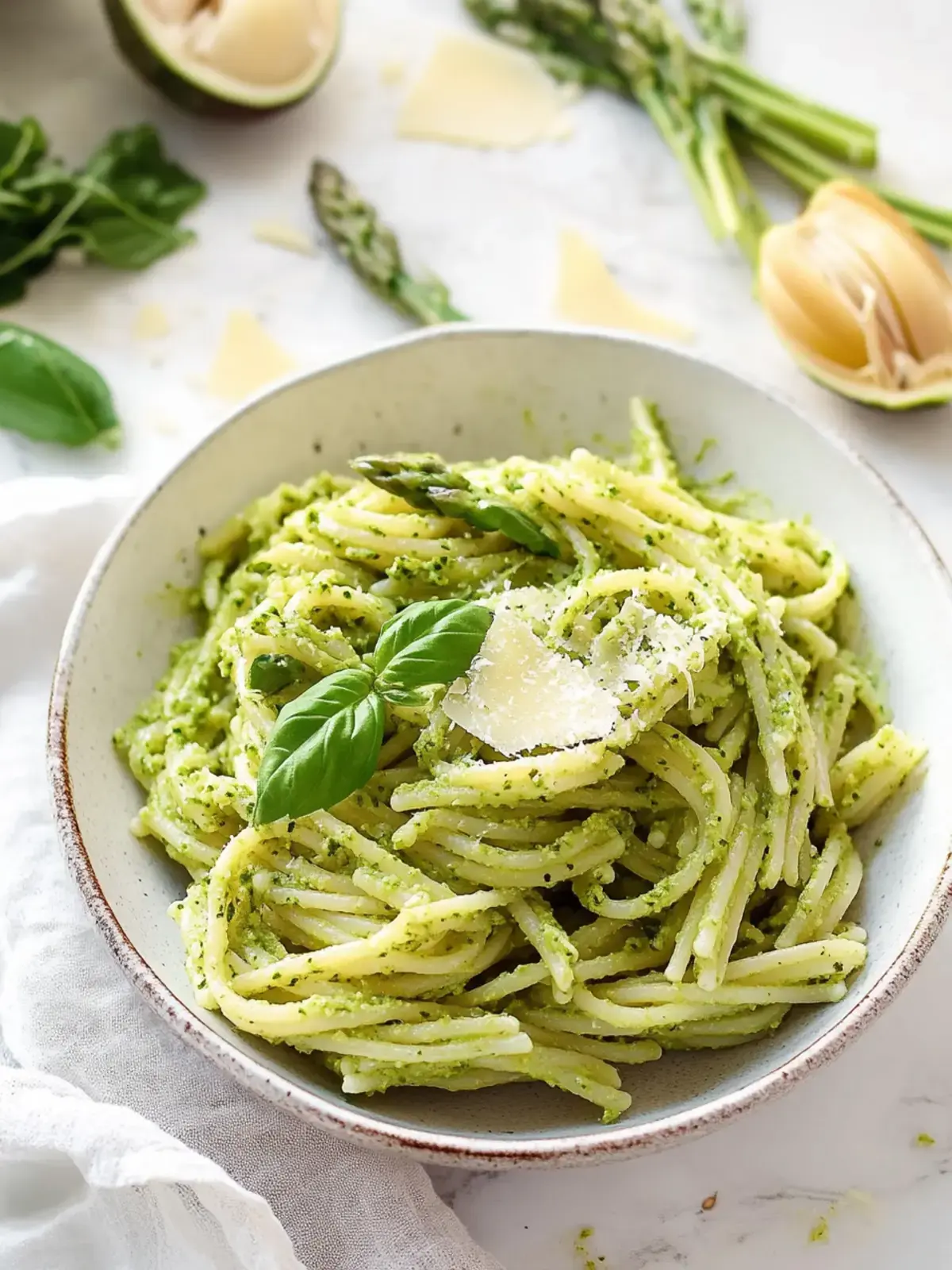 Spargel Pesto Pasta