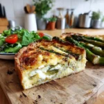 Spargel Quiche Ziegenkyse Kirschtomaten