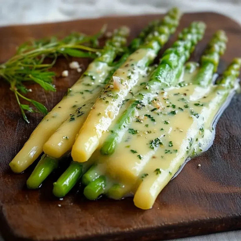 Spargel mit Kräuter Joghurt Soße