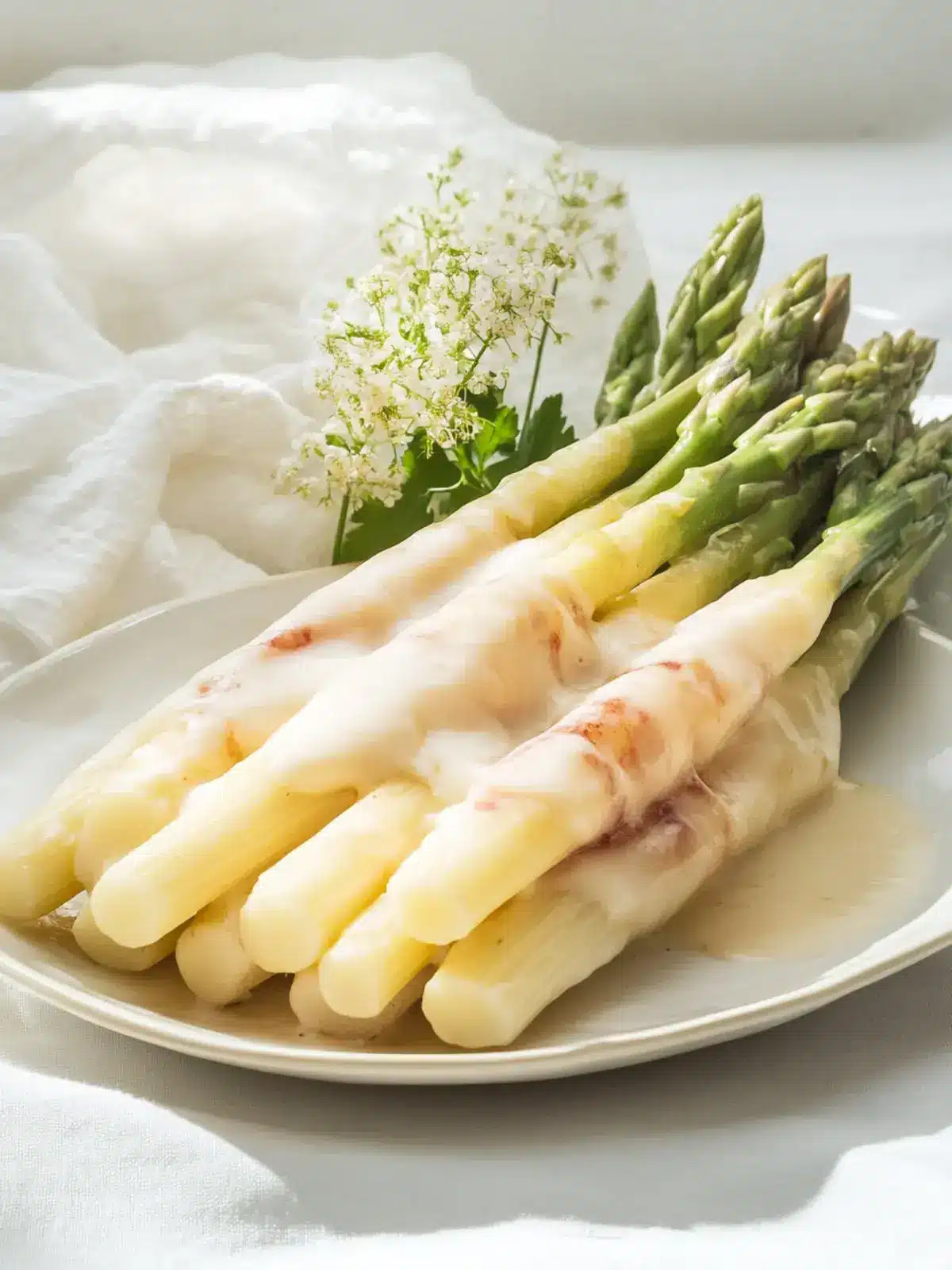 Spargel überbacken