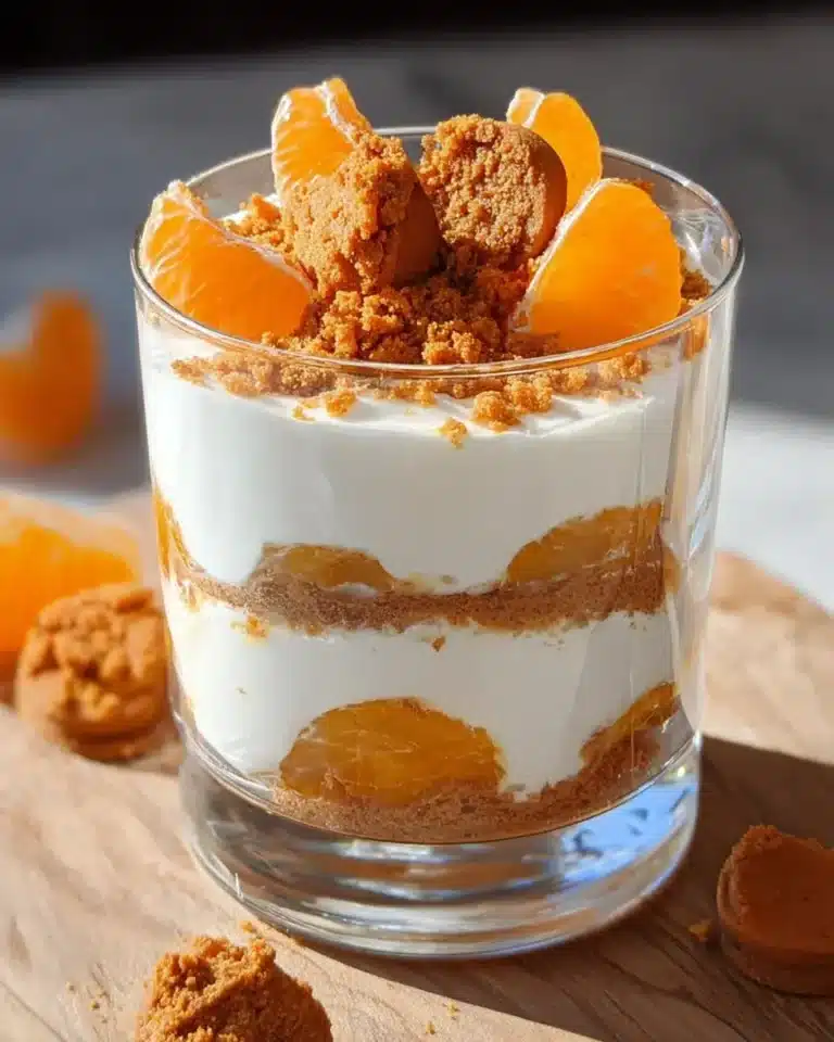 Spekulatius Mandarinen Quarkcreme