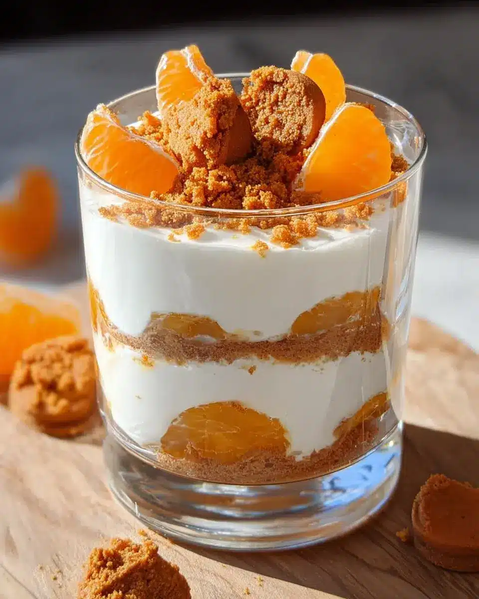 Spekulatius Mandarinen Quarkcreme