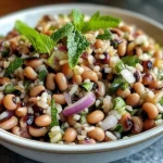Sydlyndischer Schwarze Augen Erbsensalat