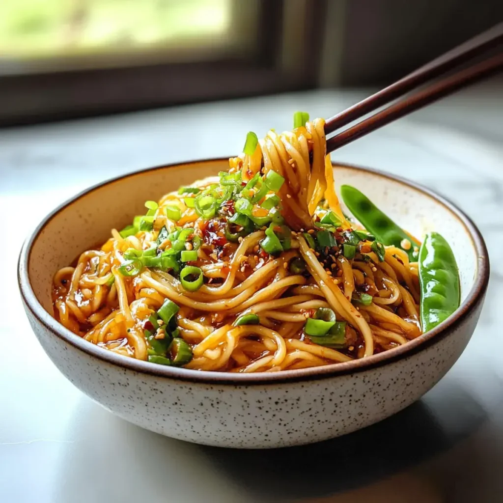 Szechuan Nudeln Rezept
