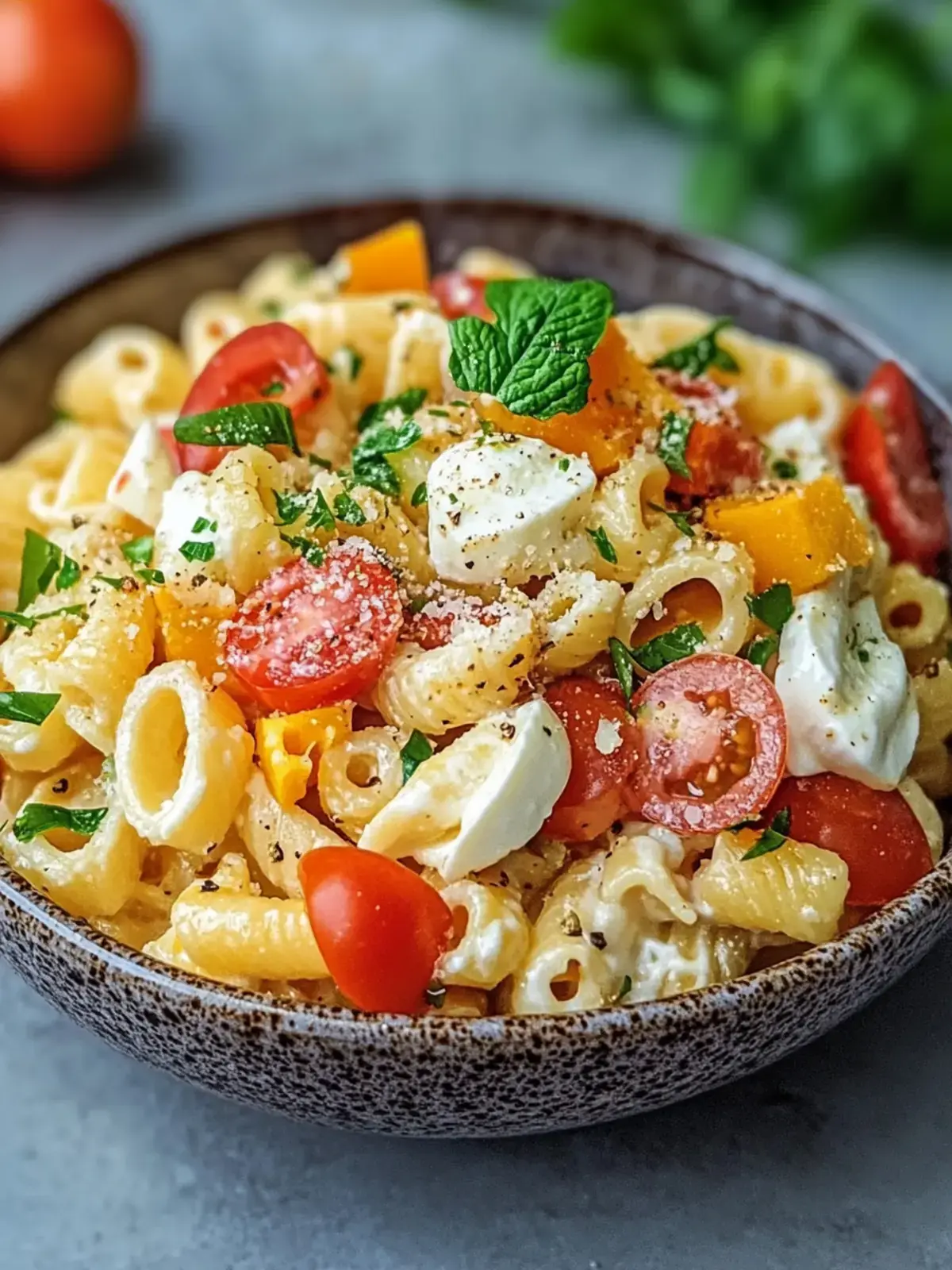 Teufels Ei Pasta Salat