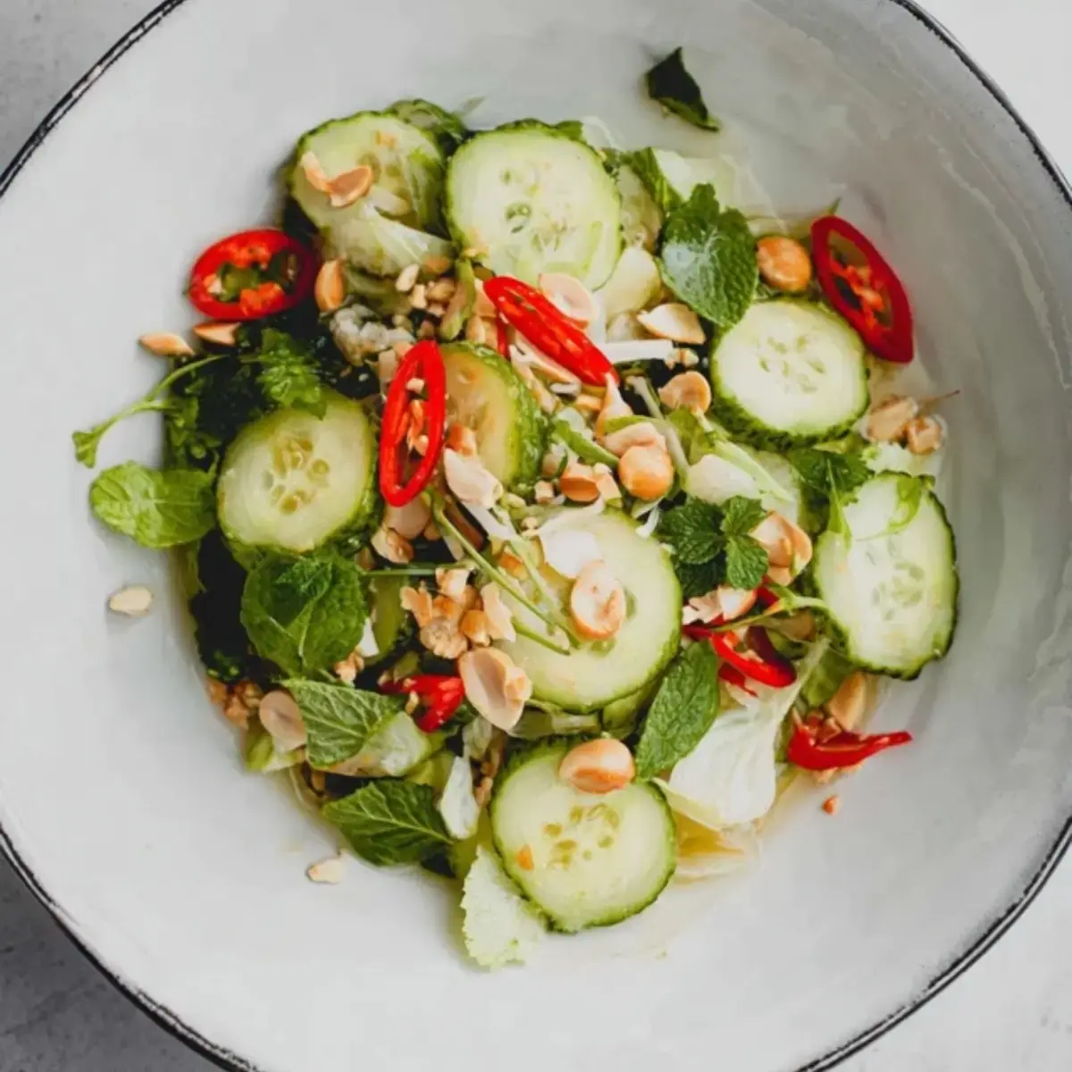 Thai Gurkensalat