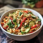 Thai Quinoa Crunch Salat