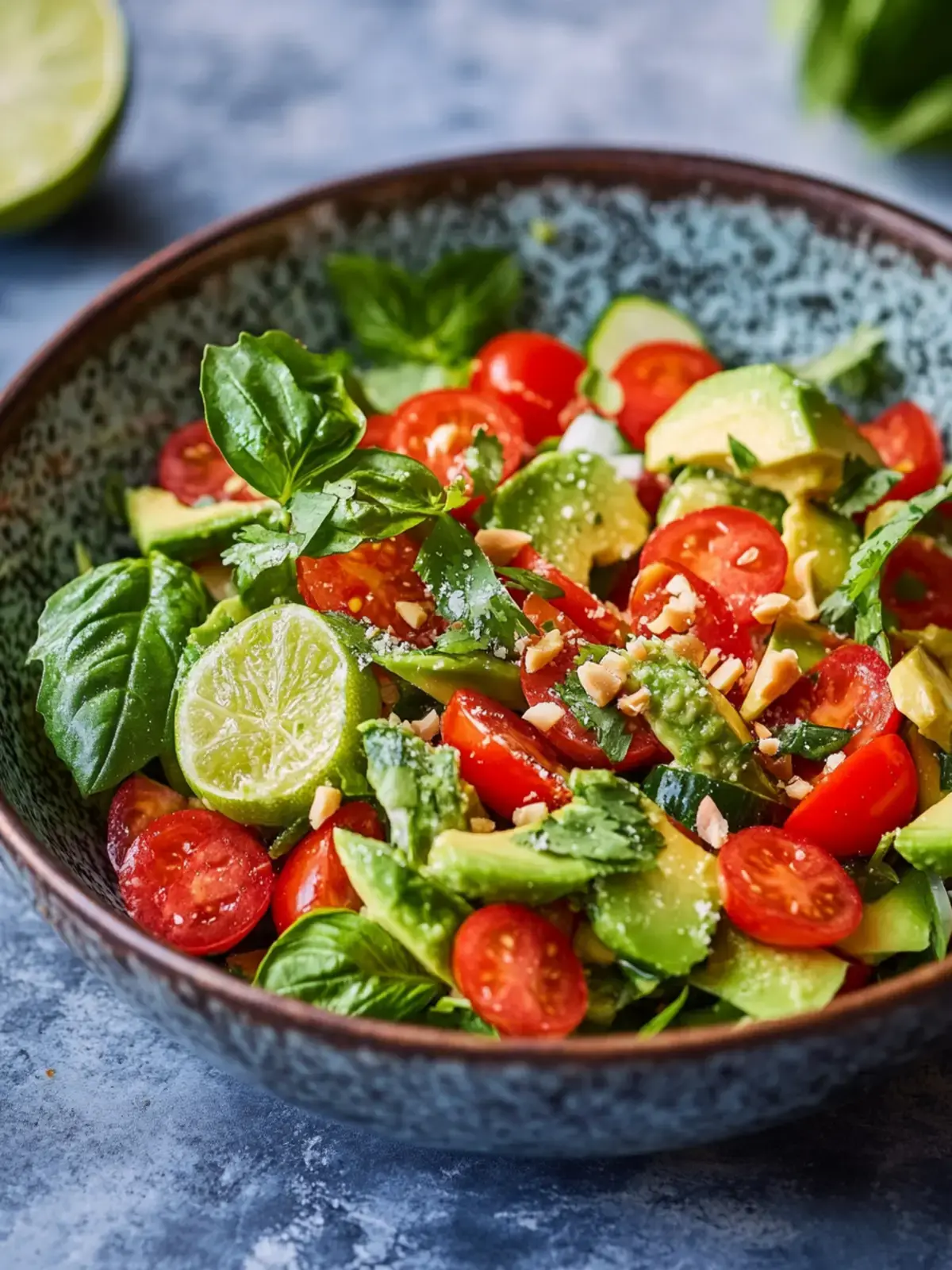 Thai Salat mit Avocado