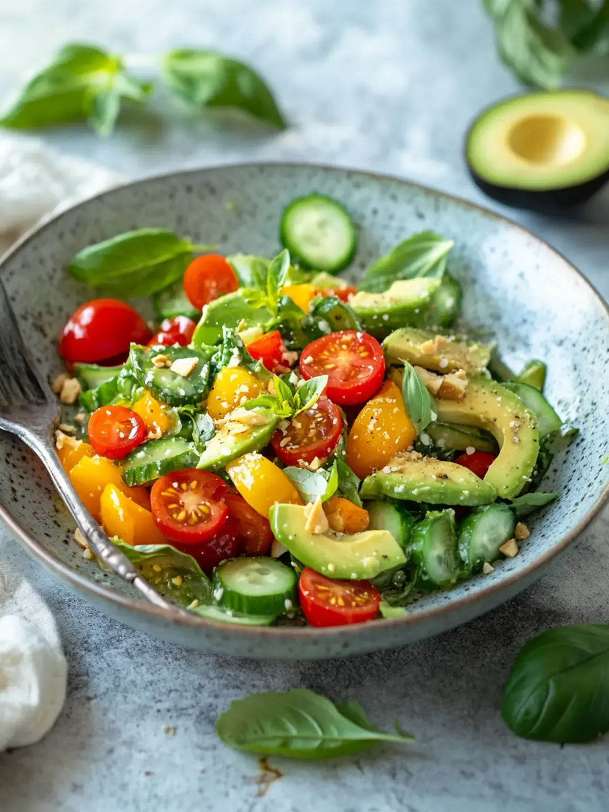 Thai Salat mit Avocado