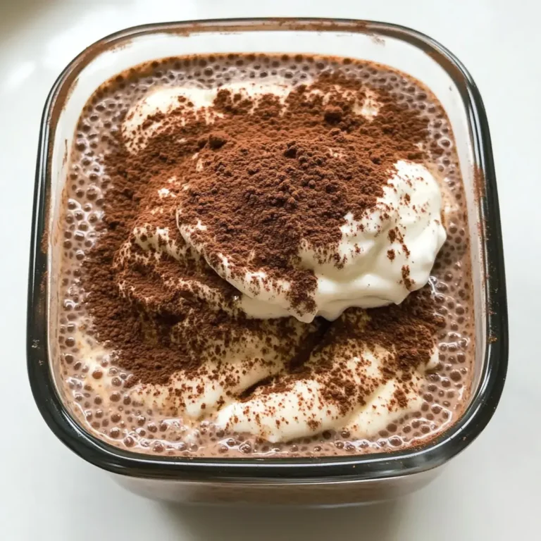 Das perfekte Tiramisu Chia Pudding – köstlich und leicht